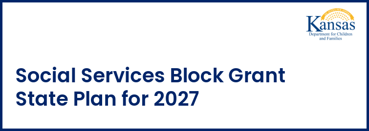 Social Services Block Grant State Plan SFY2027